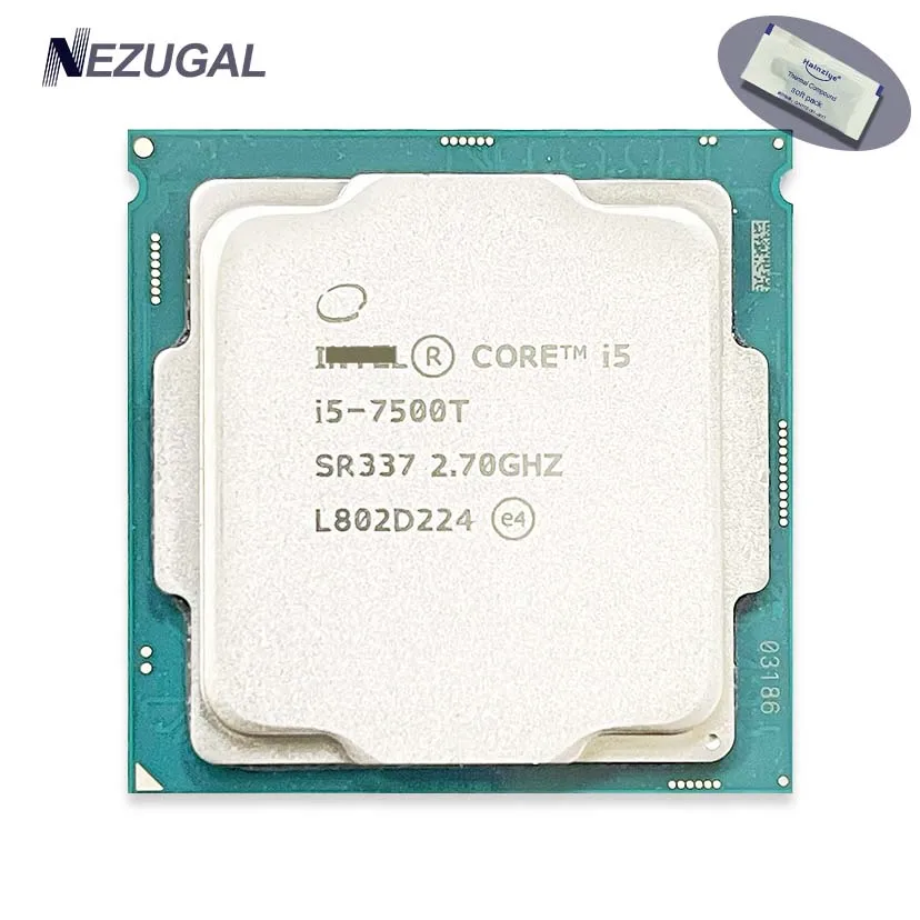 i5-7500T i5 7500T 2.7GHz Quad-Core Quad-Thread CPU Processor 6M 35W LGA 1151