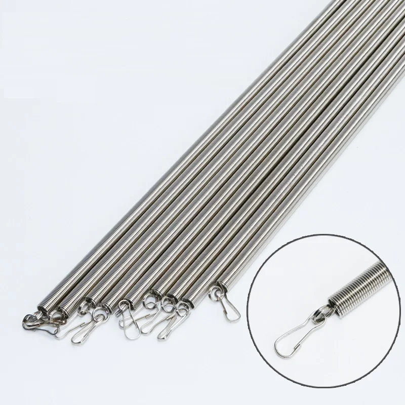 2pcs 330/500mm Long Electric Screwdriver Hook Spring Electric Screwdriver Tension Hanging Spring