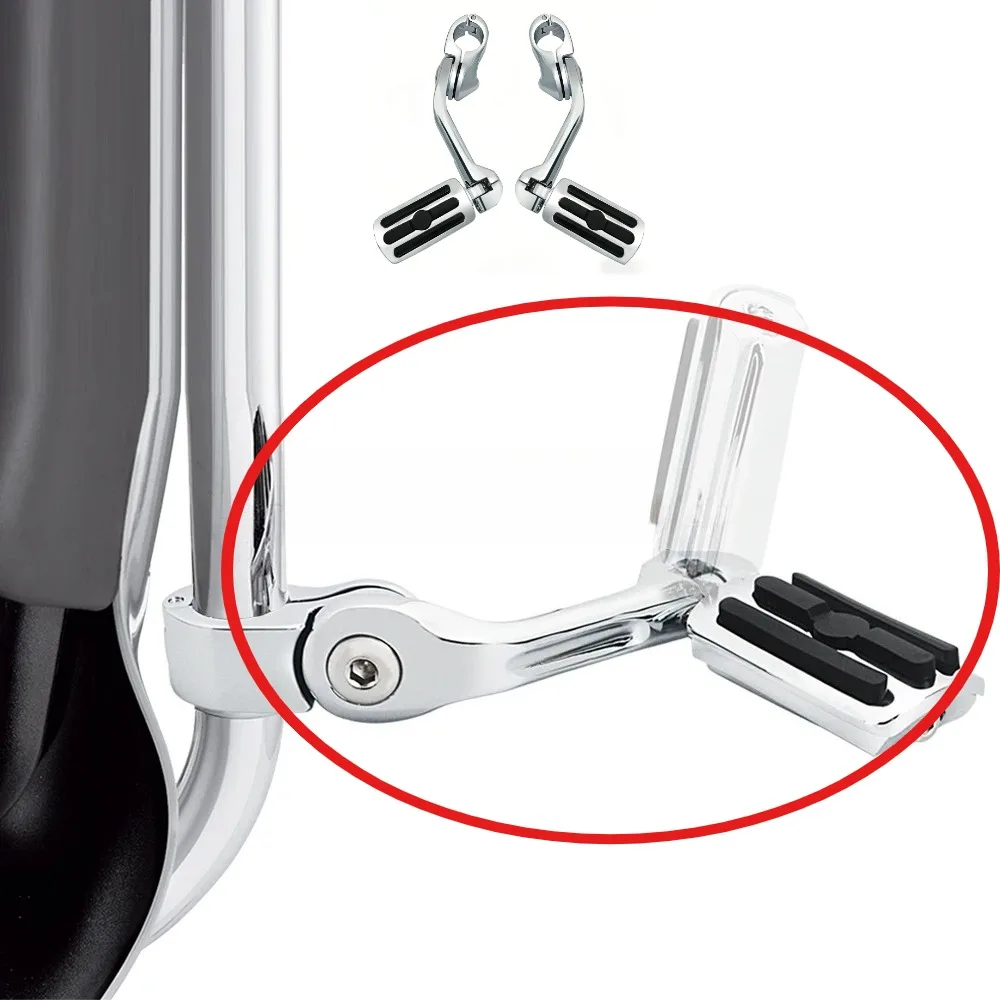 

Engine Guard Highway Foot Pegs Mount For Harley Sportster Softail Road King Street Glide