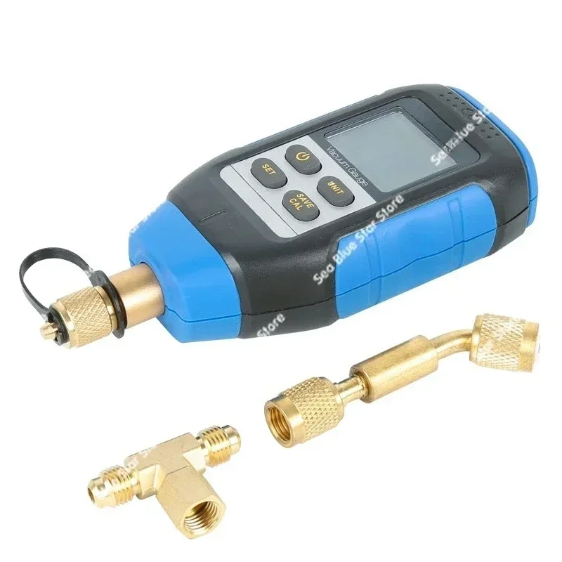 Digital Vacuum Gauge, High Precision Digital Pressure Vacuum Gauge Electronic Vacuum Absolute Pressure Gauge