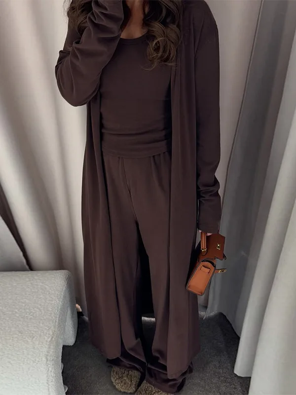 

Женский летний повседневный комплект: топ-жилетка и брюки-палаццо, модный наряд для возраста 8-25 лет