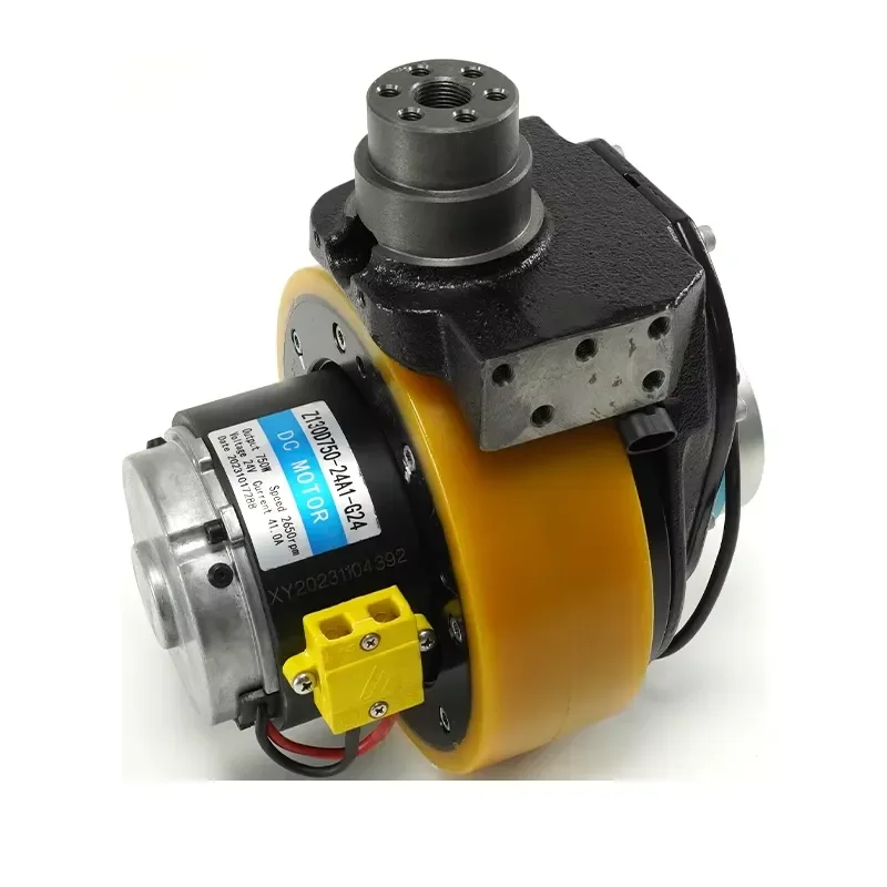 Hot Sale Forklift Part 750W 41A 24V Drive Motor Assy High-Speed 2650rpm Drive Wheel Assembly AMB155-110000-000