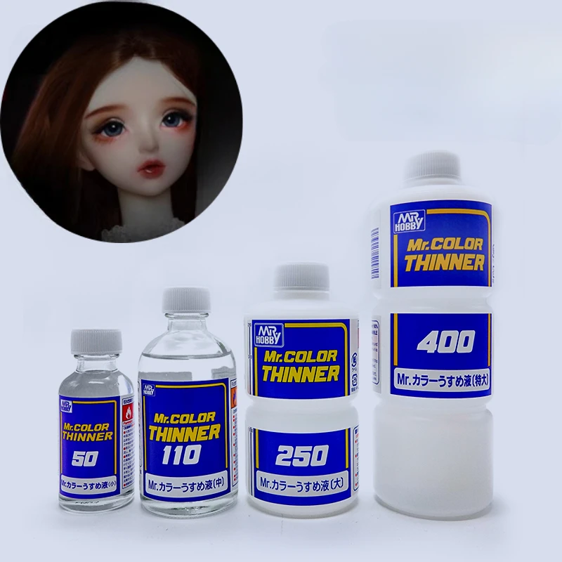 50ml/110ml/250ml/400ml/ Bottle of Oil-based Pigment Thinner DIY Handmade Toy Model Action Figure Made Coloring Pigment Thinner