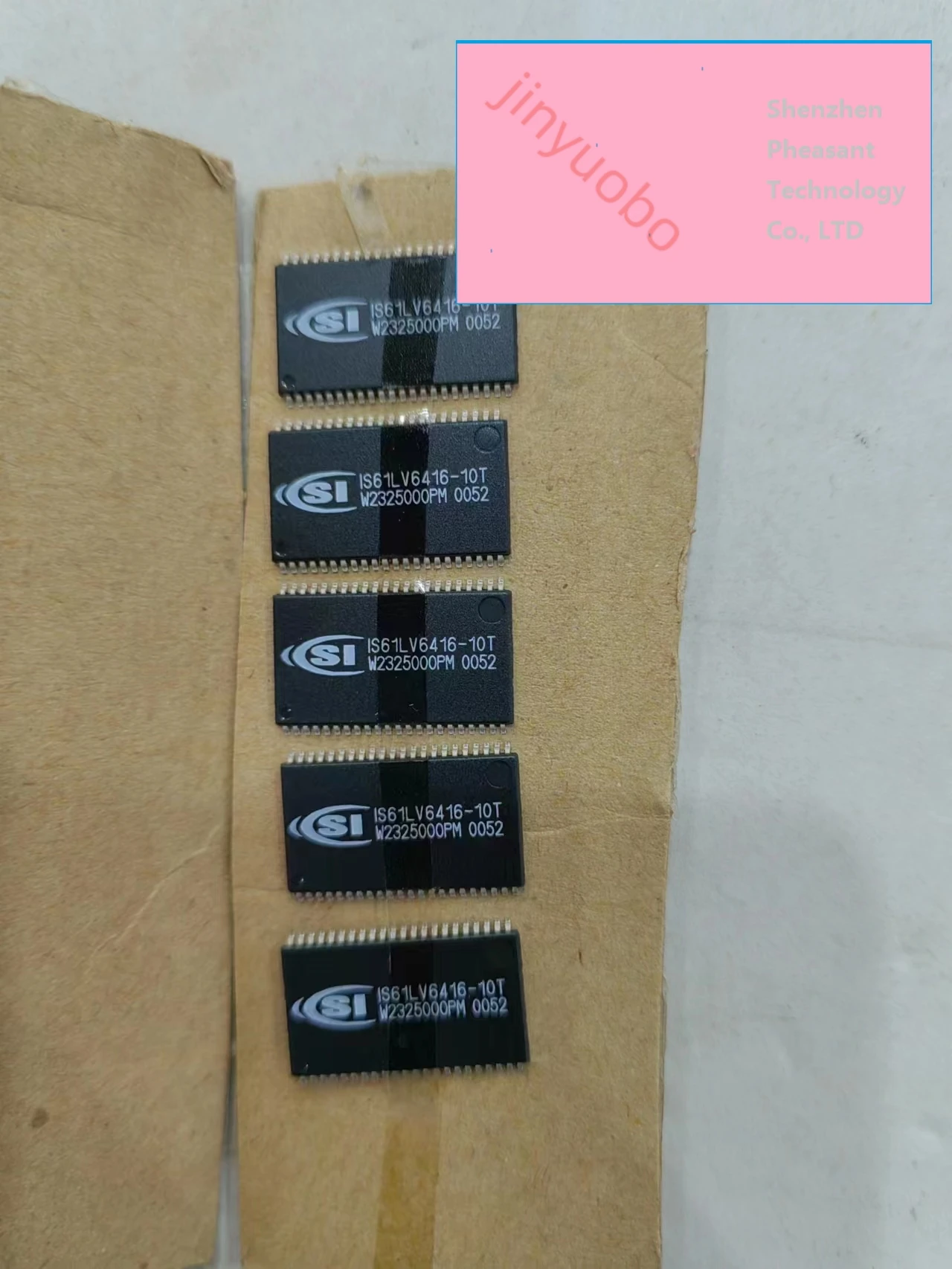 5PCS 100% original IS61LV6416-10T TSSOP44