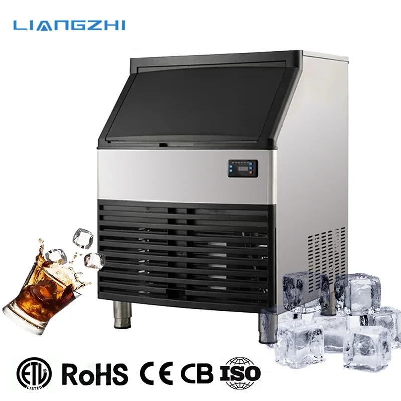 Commercial Cube Ice Machine From China Factory Manufacturer For Home 90kg Daily LZ-200