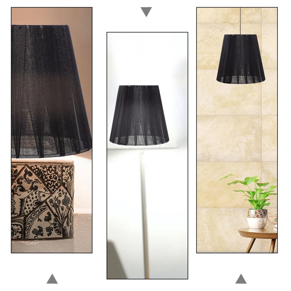 

2Pcs Lamp Shade Translucent Gauze Lampshade Soft Warm Light Cover for Bedroom Living Room Decorative Lamp Cover