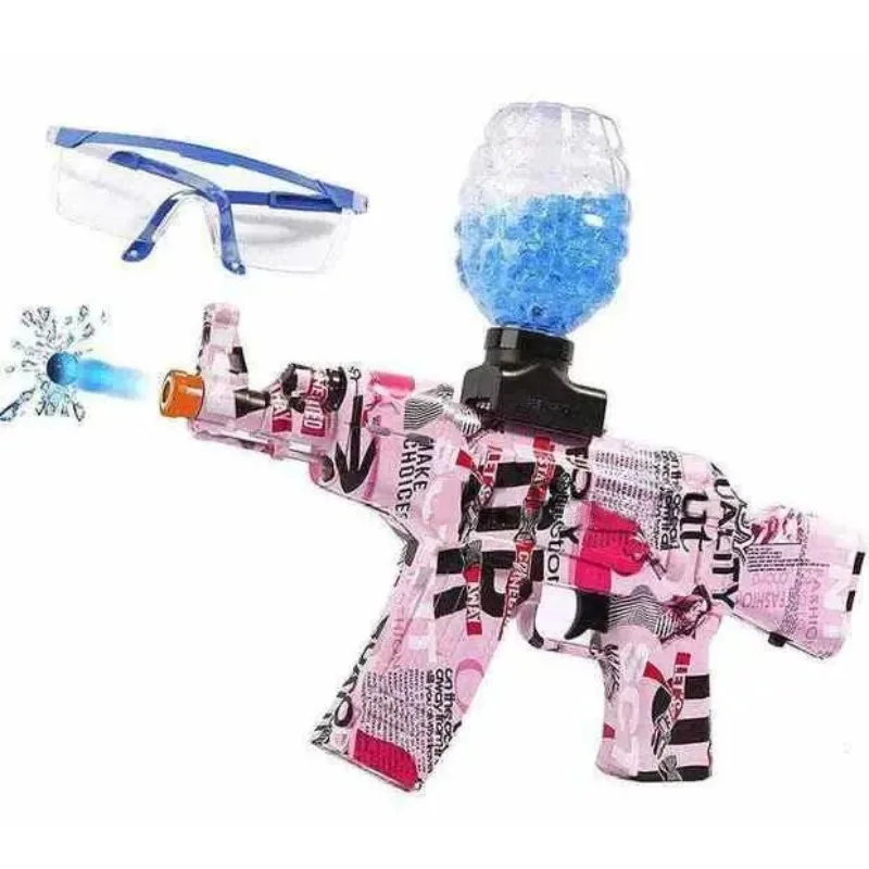 Airsoft elétrico água gel bola blaster arma brinquedos pistola de ar para atividades ao ar livre tiro equipe jogo presentes