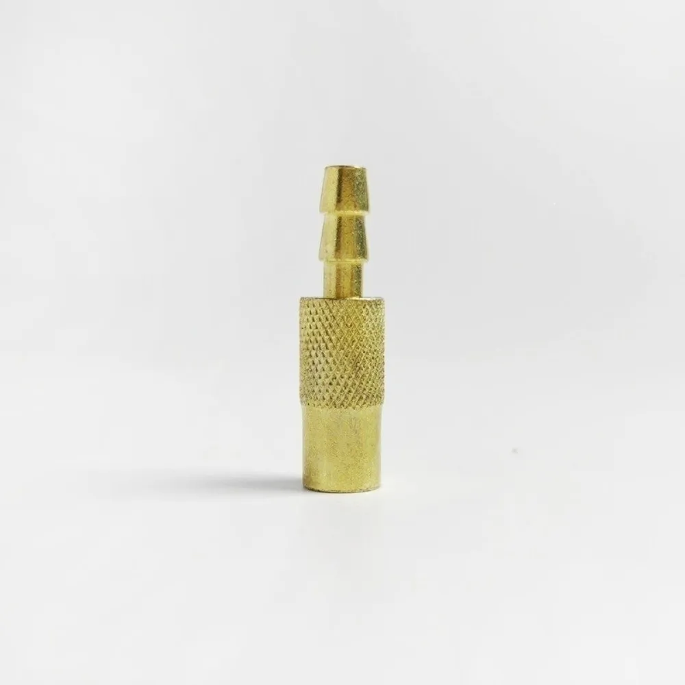 Brass Material Air Chuck Connector Universal Fit Quick Release Valve Tire Inflator Nozzle Clip Type Design 1Pc Pack