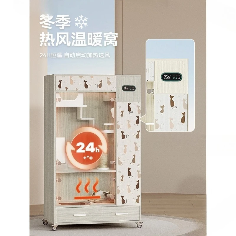 

Constant Temperature Cat Cabinet at Cage Hairless Winter Warm Litter iversal in All Seasons