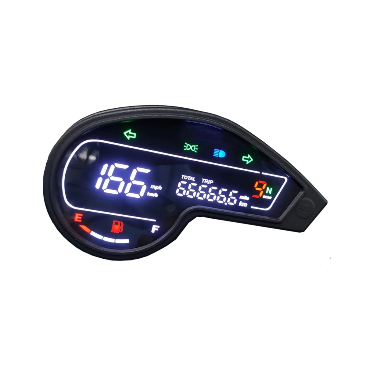 Motorcycl LED Digital Speedometer for NXR150 NXR125 2003-2014 Digital LED Odometer Tachometer XR150