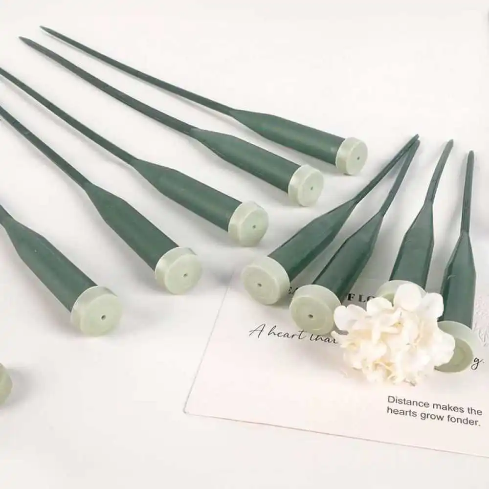 Flower Water Vials Clear Plastic Tubes For Florist Bouquet Fresh Keeping Nutrient Storage Preservative Floral Arrangement Tool