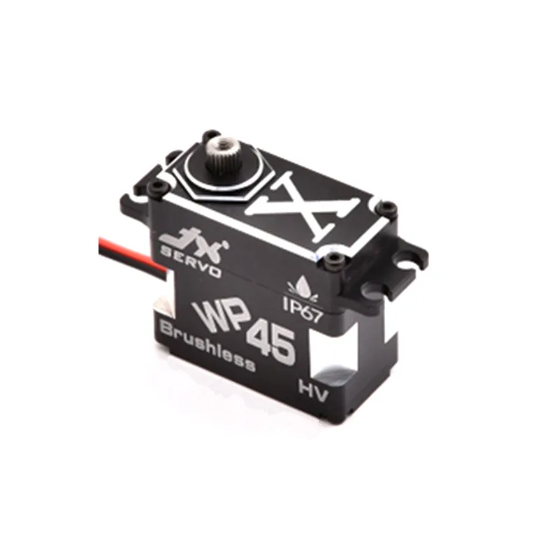 Заводская розетка JX WP45 HV KG, бесщеточный водонепроницаемый цифровой сервопривод, металлическая шестерня для радиоуправляемого автомобиля, самолета, дронов, аксессуары