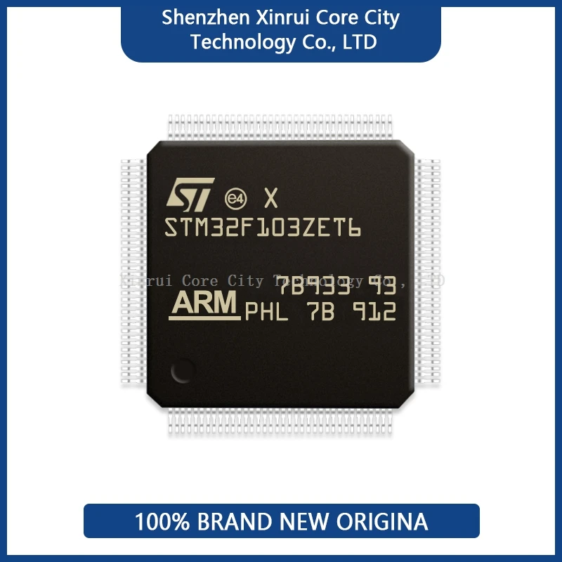 100% IC STM32F103ZET6 STM32F103  STM32F MCU Original Assembled Real ProductProgrammable Microcontroller Module Chips