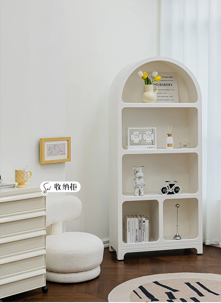 Cave cabinet, living room, multi-layer display cabinet, minimalist small unit storage rack, floor to floor