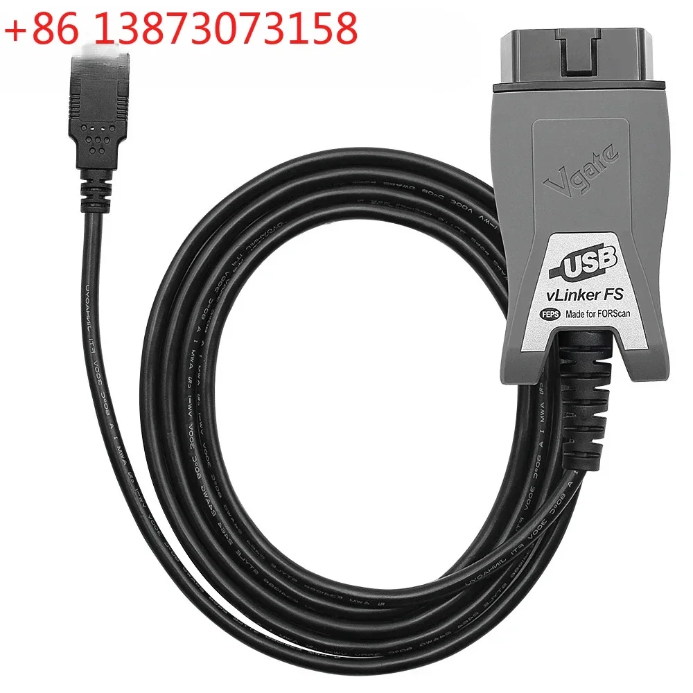 VLinker FS USB/BT made for FoRscan OBDII Automotive Fault Diagnosis Instrument English Version