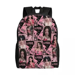 Kpop (G)I-DLEs Dance-pop Laptop Backpack Bookbag for College School Student Minnie, Miyeon, Soyeon, Yuqi, and Shuhua Bag