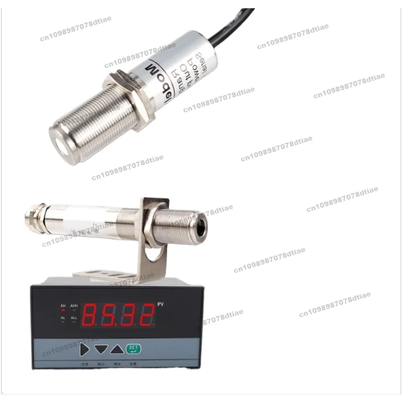 On-Line, Infrared Temperature Sensor, Non-Contact Infrared Temperature Probe 4-20ma Transmitter Industrial