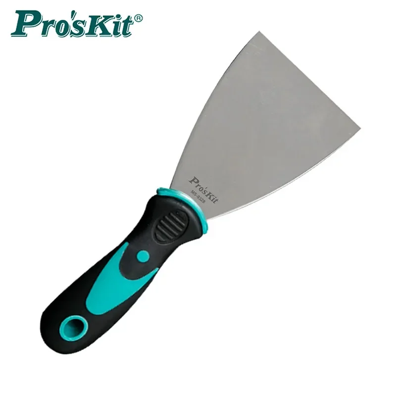 

Pro'sKit float Stainless Steelr Cleaning Knife Oil Ash Knife Batch Ash Knife Cement Scraper Wall Scraper Scraper tool MS-9328