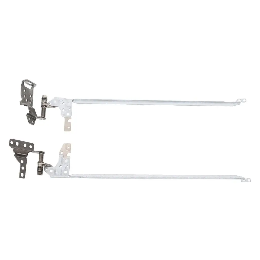 LCD Screen Hinge Set Left Right Iron Repair Part for Acer Aspire 5 A515-51G Laptop Silver Replacement Assembly
