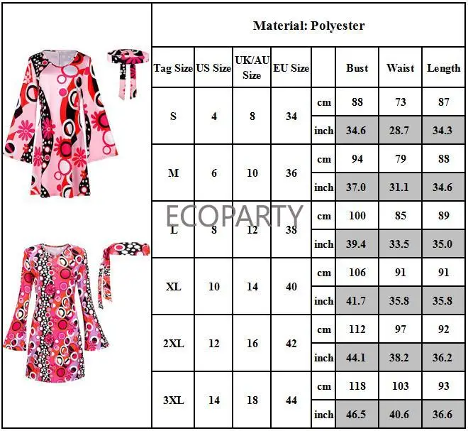 drop ship  New Women Ladies Hippie 60s 70s Hippy Flower Fancy Dress Costume Flares Adult Outfit Dress for Women  Summer Dress