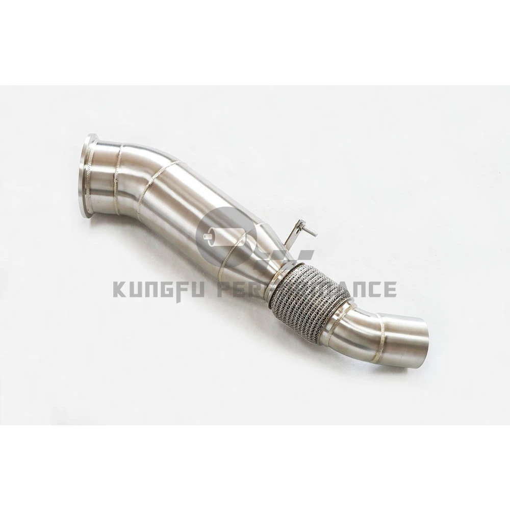 

Выхлопная труба KUNGFU PERFORMANCE SS304 3.0'' для BMW B58 G20 G22 M340i M440i 2025+ Gen 3 M340 M440 (без катализатора)