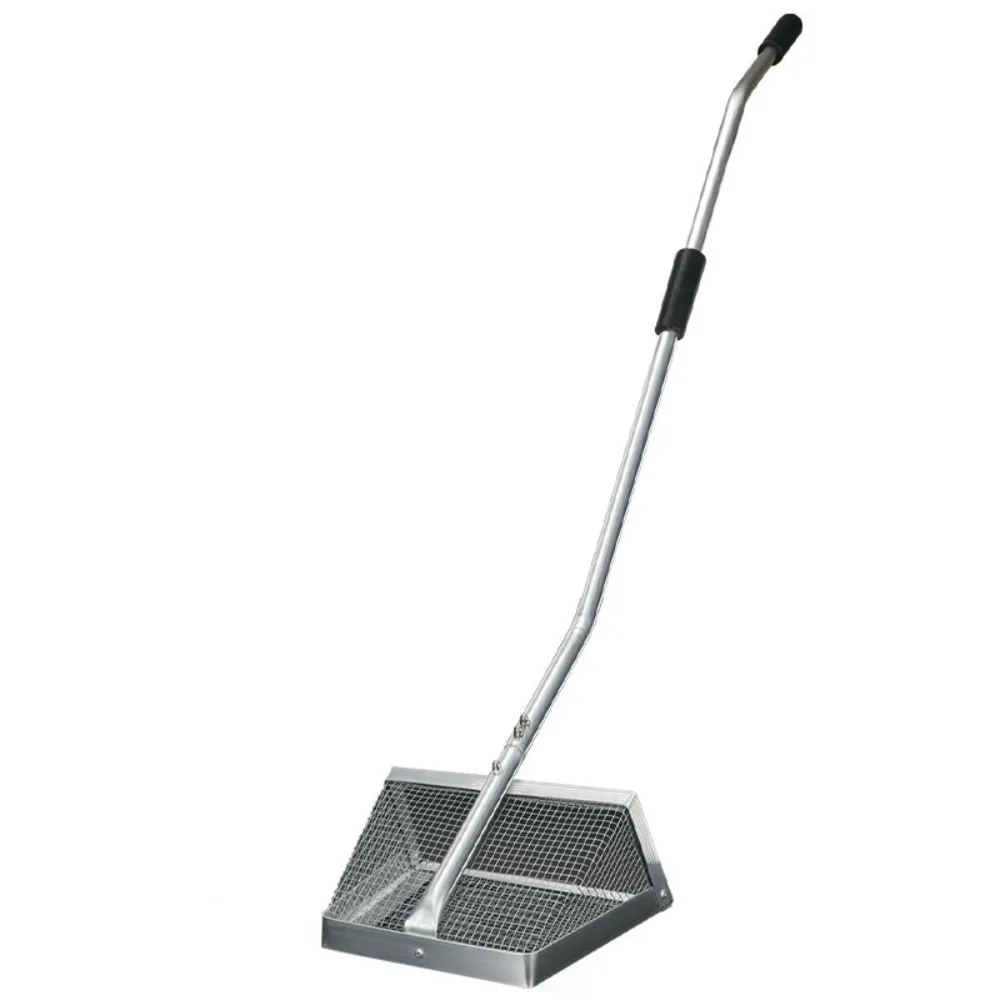 Stainless steel flea  heavy duty  sieve sand   removable garden rake