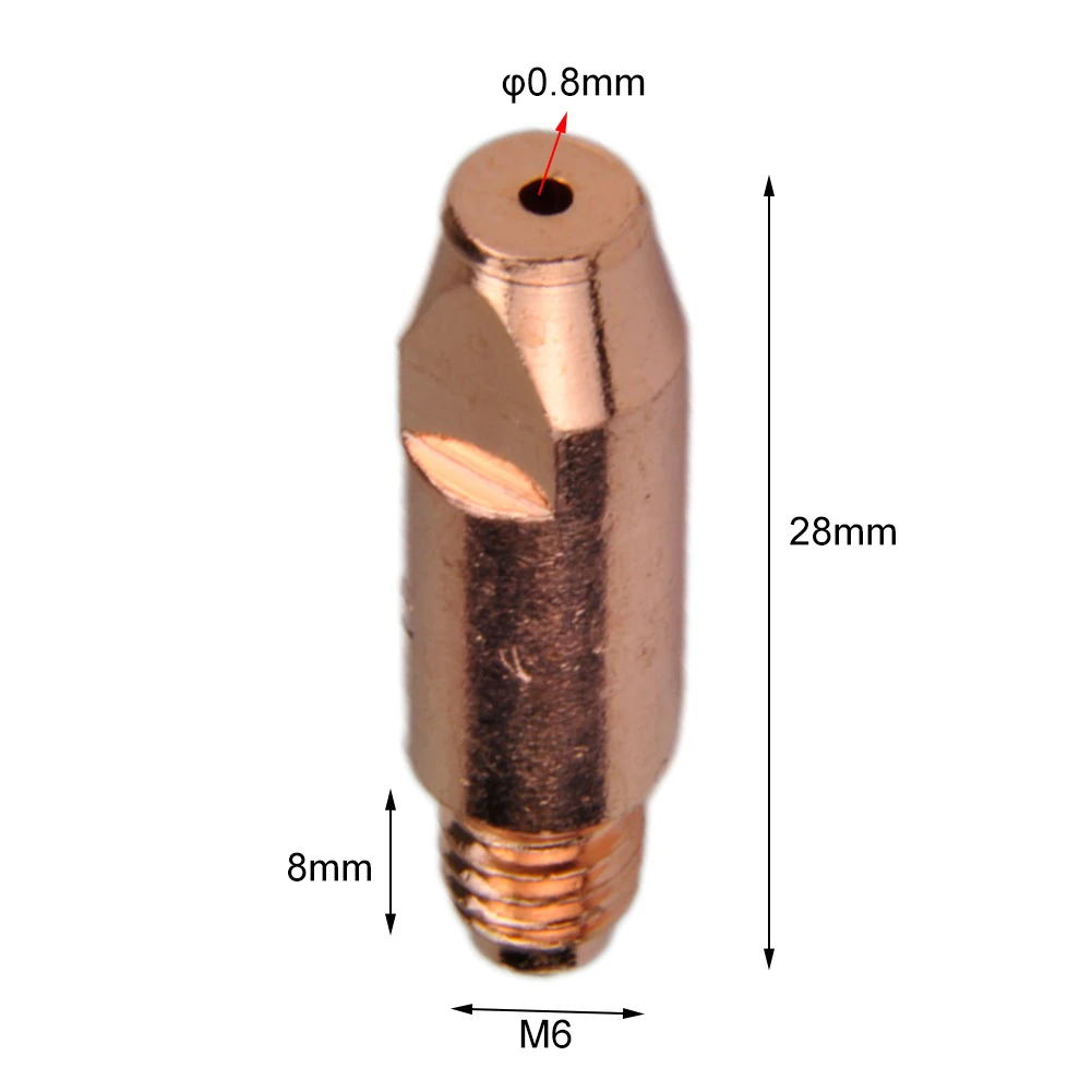 

Fit MIG Welding Torch Accessory Kit Contact Tips Fit MIG Welding Torch Gas Diffusers Gas Nozzles Heat Resistance