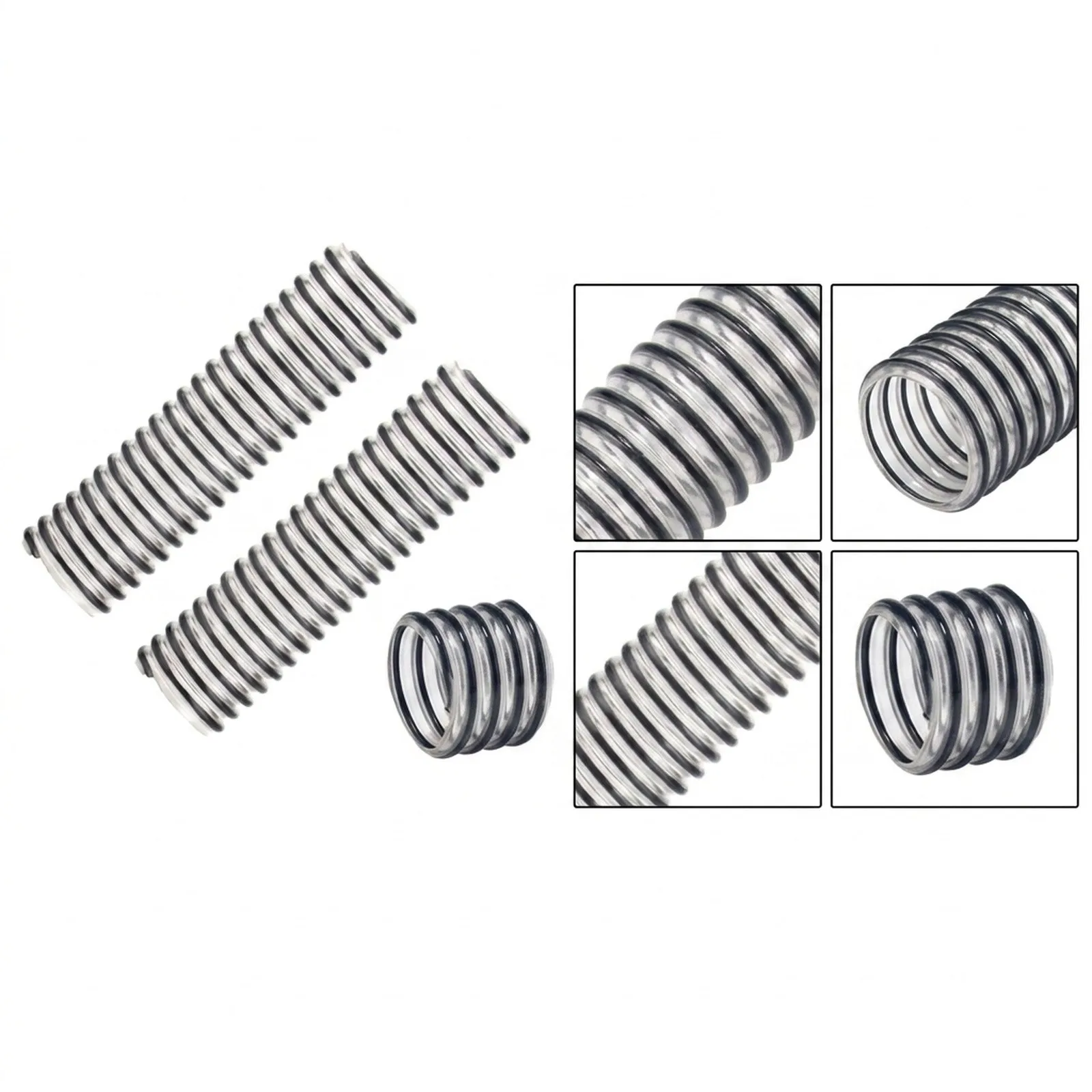 Heavy-Duty Vacuum Hose Replacement Excellent Suction Optimal Performance Seamless Connection Appliance Part Heavy-Duty