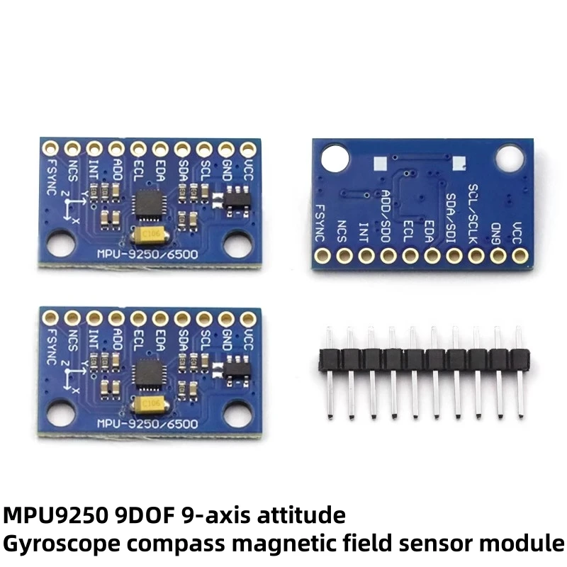 MPU9250 9-DOF nine axis attitude acceleration gyroscope compass magnetic field sensor module