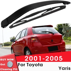 BEMOST Car Rear Windshield Wiper Arm Blades Brushes For Toyota Yaris 2001-2005 Hatchback Windscreen Auto Styling