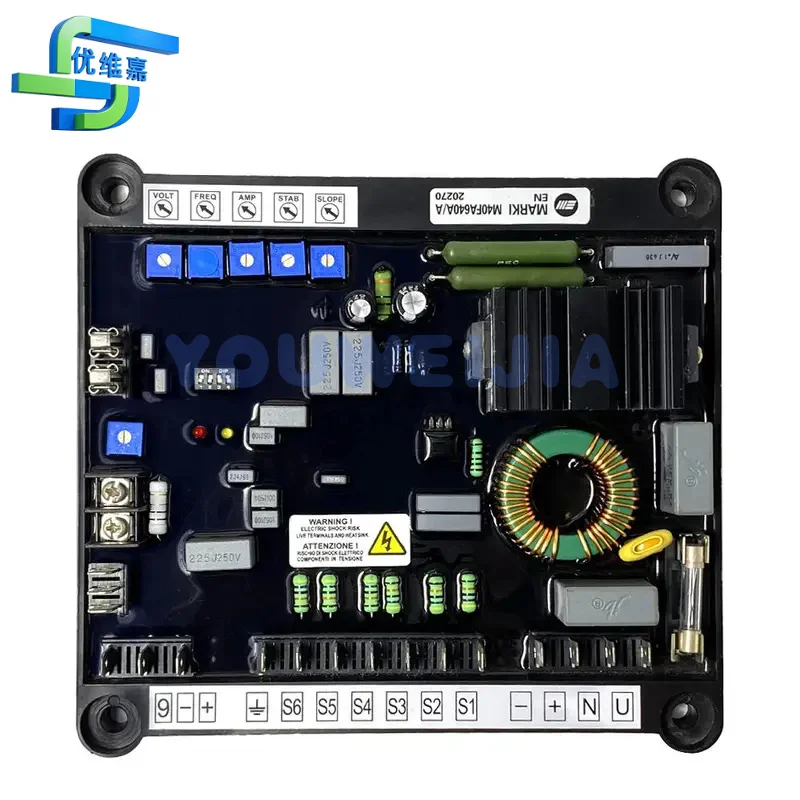 Marelli M40FA640A AVR automatic voltage regulator IP65 protection rating is suitable for Caterpillar/Olympia generators