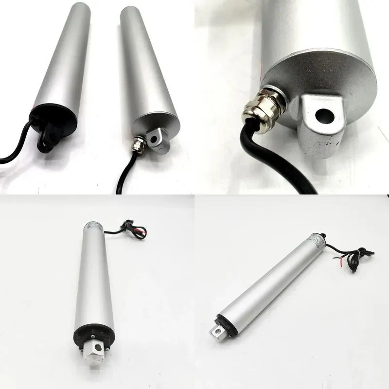 200N 4 Stroke High Speed 12V 24V DC Electric Linear Actuator 230mm s Push Pen