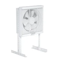 No Installation Required Louver Exhaust Fans Kitchen Fume Ventilation Fan No Need To Punch Holes Smoke Machine Extractor Fans 6
