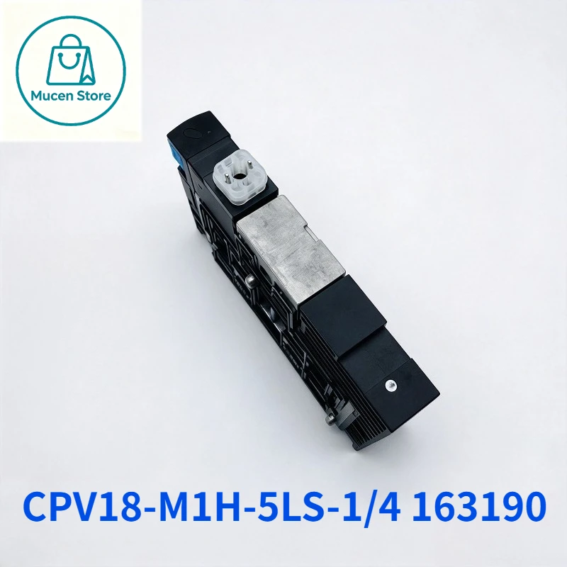 1PCS Brand New Fst CPV18-M1H-5LS-1/4 163190 Pneumatic Solenoid Valve CPV18 Series 5/2 Way Air Directional Control Valve