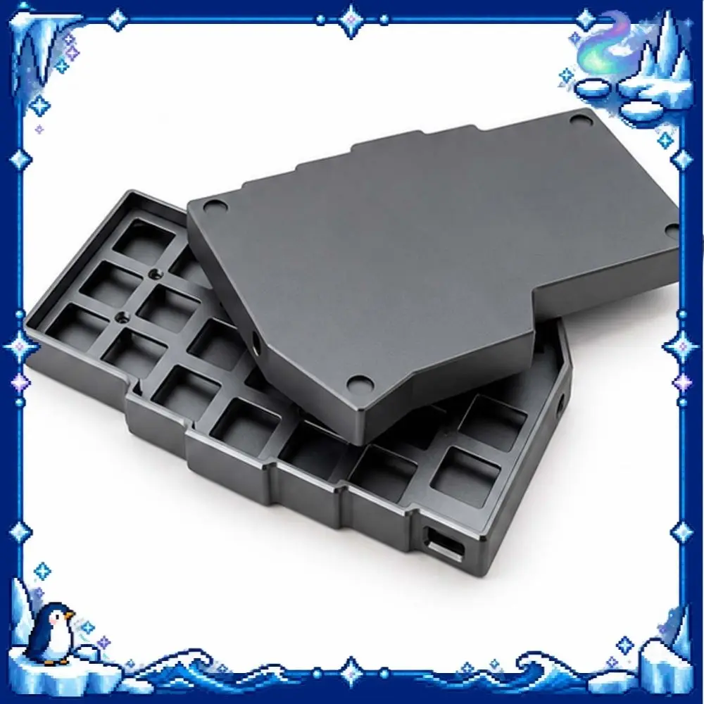 CORNE V4.1 Aluminum Alloy Split Keyboard Kit Customized CNC Anodizing Shell for Separate Mechanical Keyboard Accessories DIY