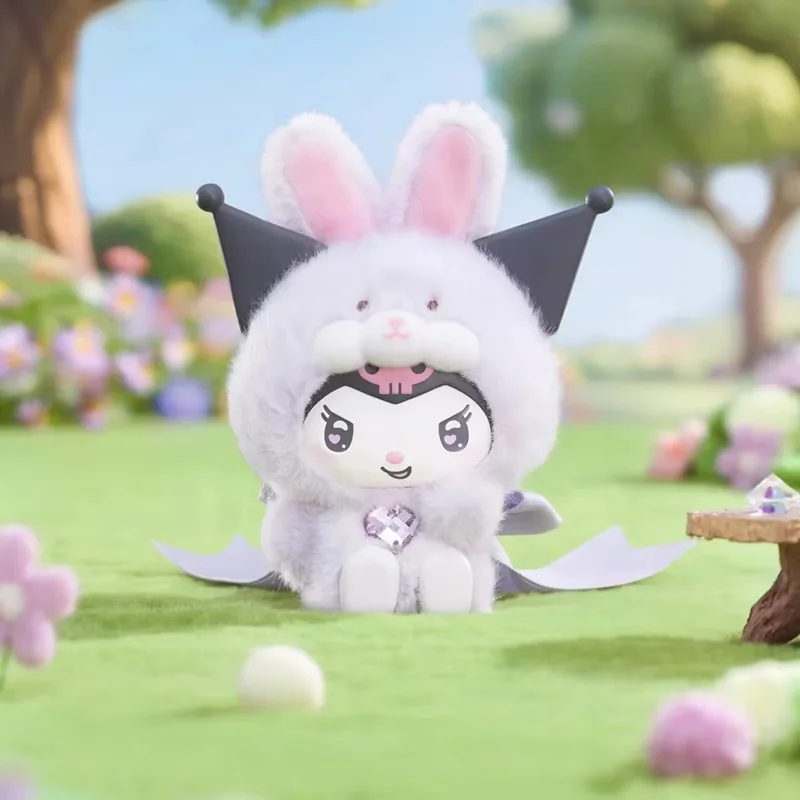 

Sanrio персонажи Diamond Bunny детская серия слепая коробка фигурка Коллекционная загадочная игрушка подарок на день рождения для девочек детские фанаты