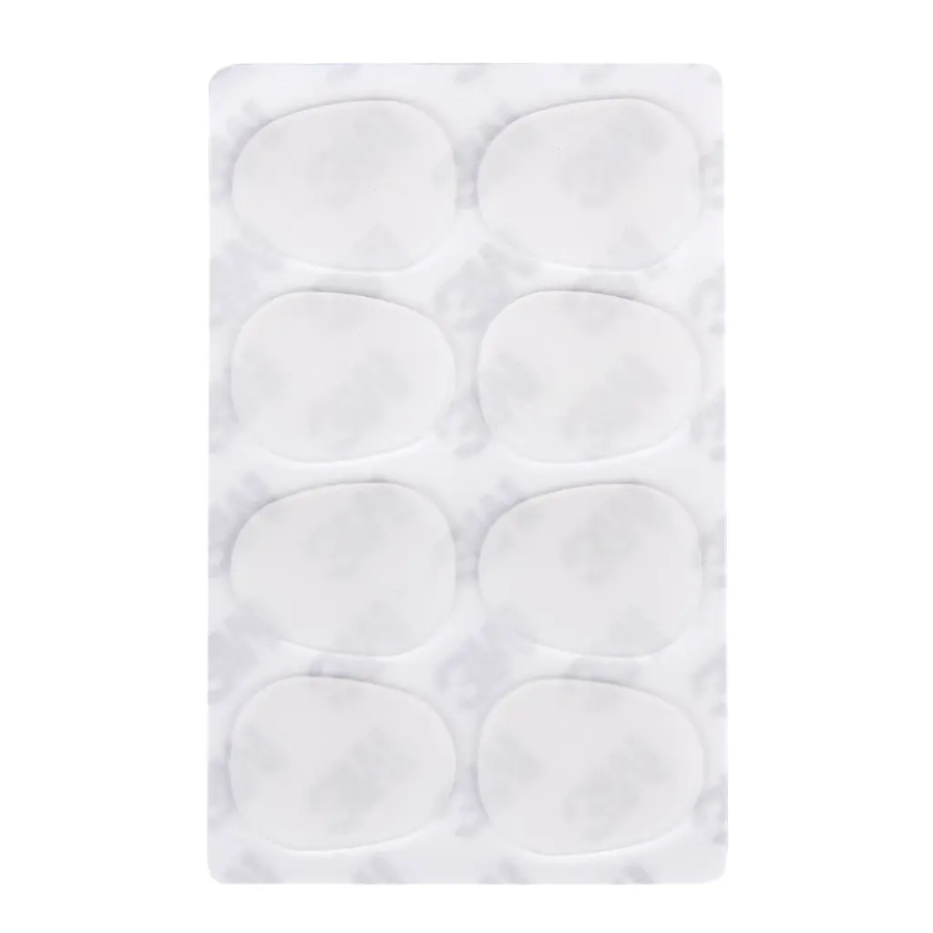 8pcs Alto/Tenor Saxophone Sax Mouthpiece Patches Pads Cushions 0.8mm---translucent