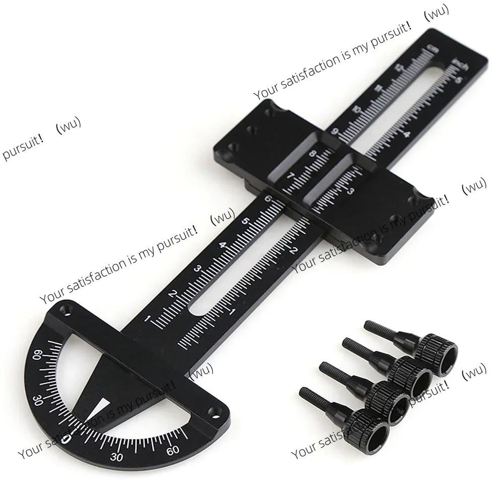 Metal Shock Absorber Ruler Shock Absorber Synchronizer RC Car Tool 12cm For 1/8 1/10 1/12 1/16 1/18 1/24 RC Car