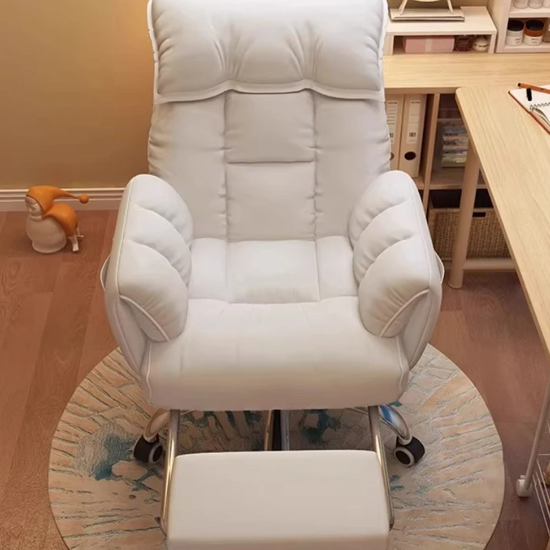 لطيف مريح كرسي مكتب فاخر كرسي متنقل غرفة نوم دراسة كرسي مكتب مكتب دوار الغرور سيلا دي Oficina أثاث المنزل #2