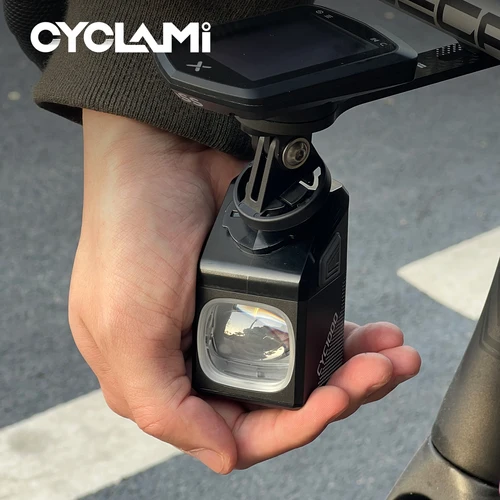 Faro de bicicleta CYCLAMI CYC 1000 lúmenes GoPro colgante Ultra brillante control remoto inalámbrico corte de línea lámpara frontal de bicicleta MTB Ciclismo de Carretera
