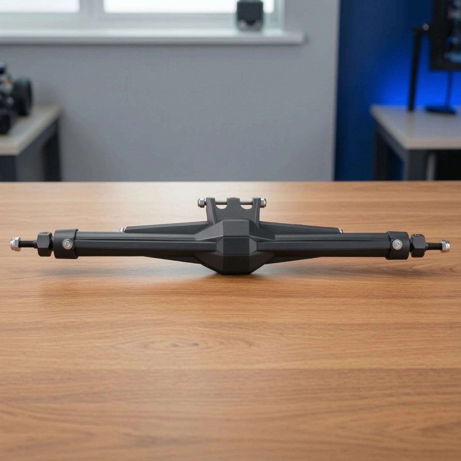 2 Pieces Front and Rear Axle Set Multi-Articulation System-Link RC Crawler Axle Reliable Long-Lasting for Custom Builders