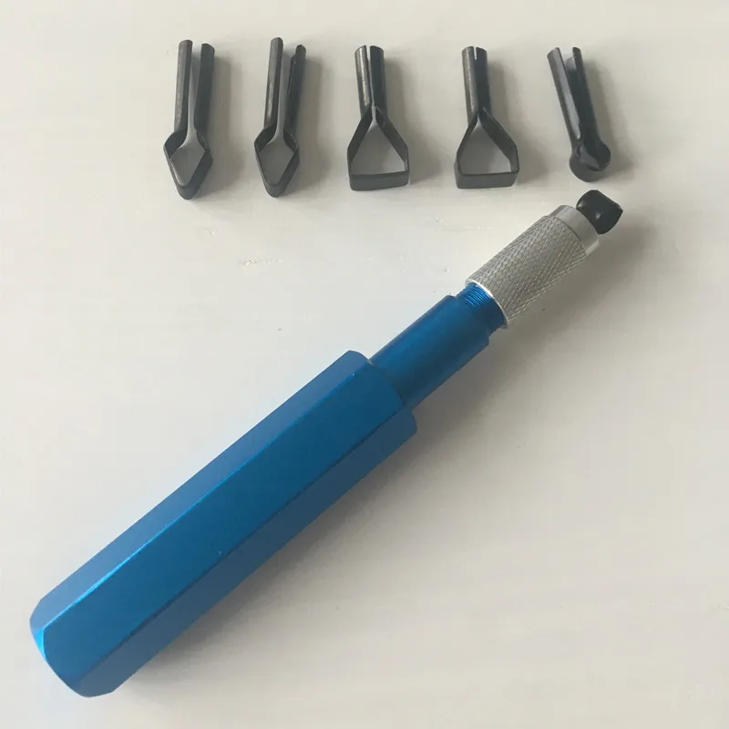 Stainless Steel Industrial DIY Steel Handle Floor Construction Tools Yin Yang Angle Groover Welding Line Leveling Cutter Knife view 2