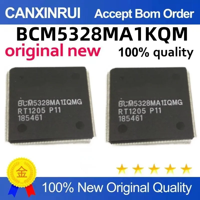 

BCM5328MA1KQM Ethernet chip integrated circuit QFP-208 package quality assurance