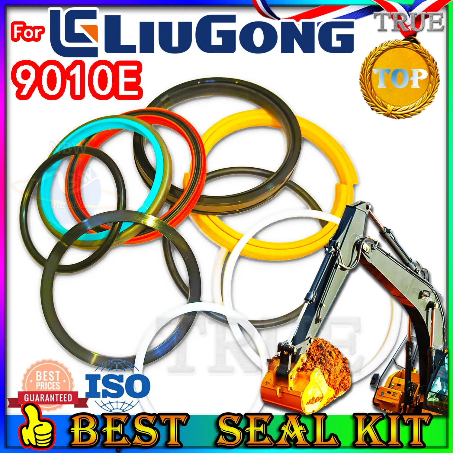 For Liugong 9010E Oil Seal Repair Kit Boom Arm Bucket Excavator Hydraulic Cylinder Skf Service Orginal Quality Track Spovel Tool