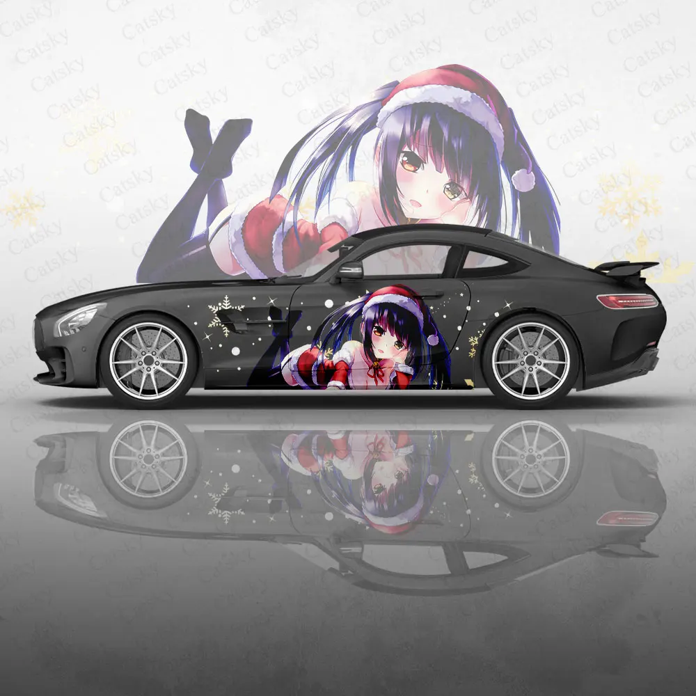 Date A Live Japanese Anime Car Wrap Protect Stickers Car Decal Creative Sticker Car Appearance Modification Decorative Sticker