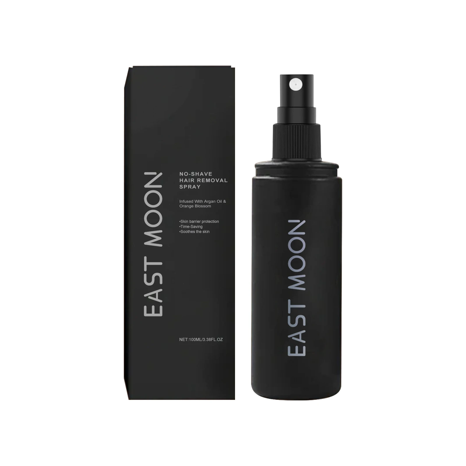 East Moon Argan Oil Hair Removal Spray Growth Inhibitor Body Intimate Area Good Smell Adult Permanent Painless Hair Remove Spray