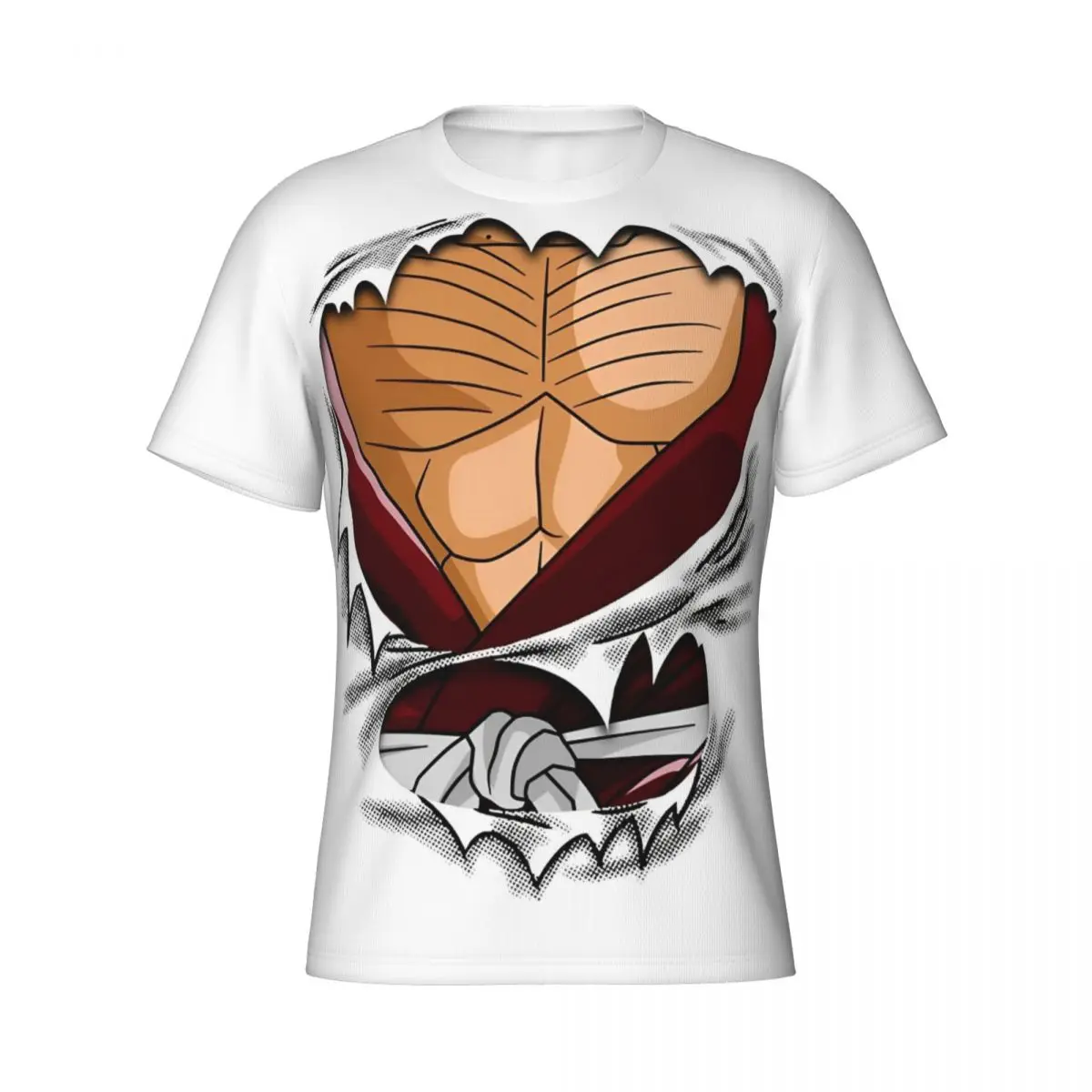 

Dragon Ball 3D Print T-Shirt for Men Women Funny Polyester Tee Shirt Round Collar Short Sleeve T Shirts New Arrival Clothes