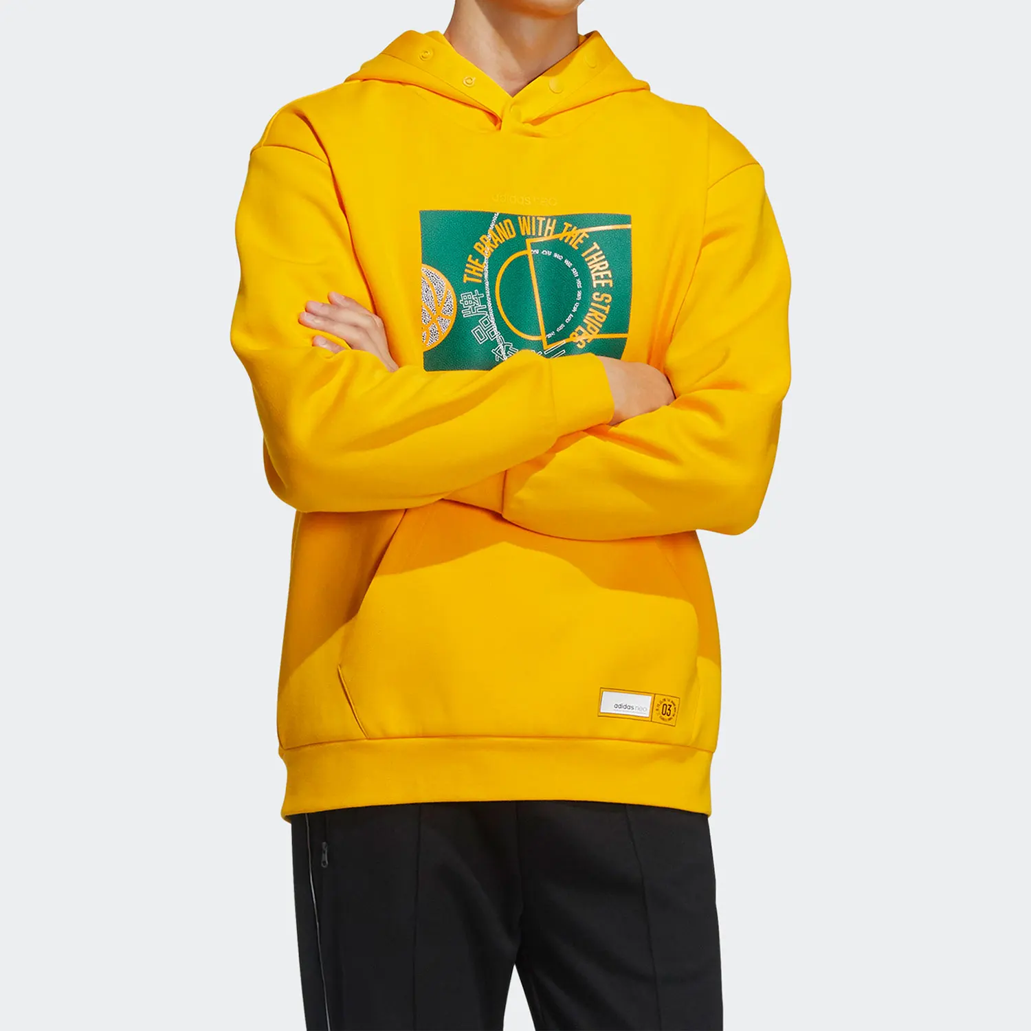 

Adidas genuine NEO men's sports and leisure training hooded sweatshirt GP4803