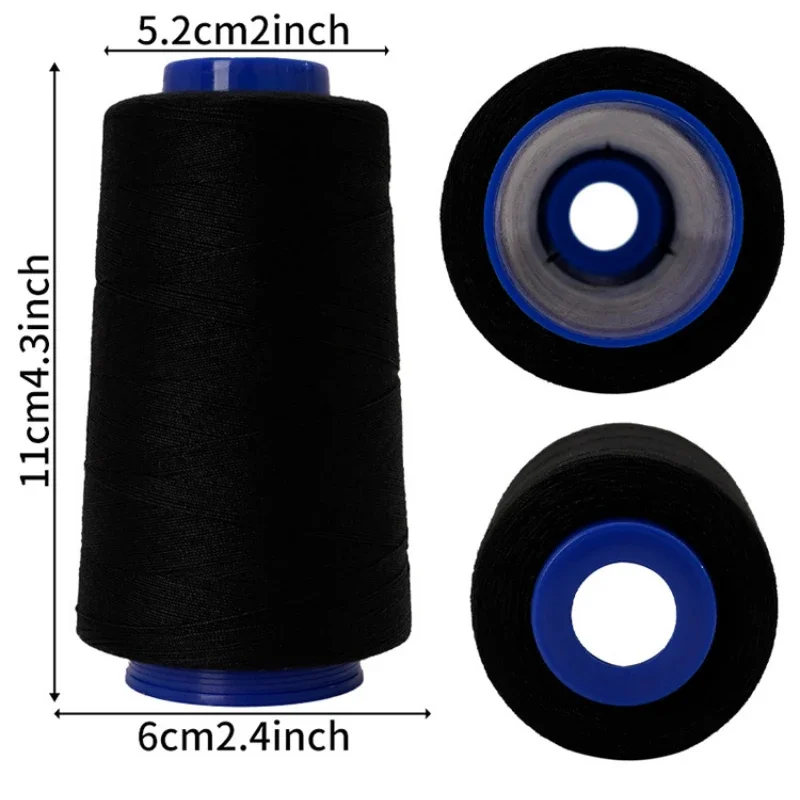 New 203 Expanded Waterproof Sewing Thread Waterproof Polyester SP Cotton Thread 1000 Yards Waterproof Sewing Thread