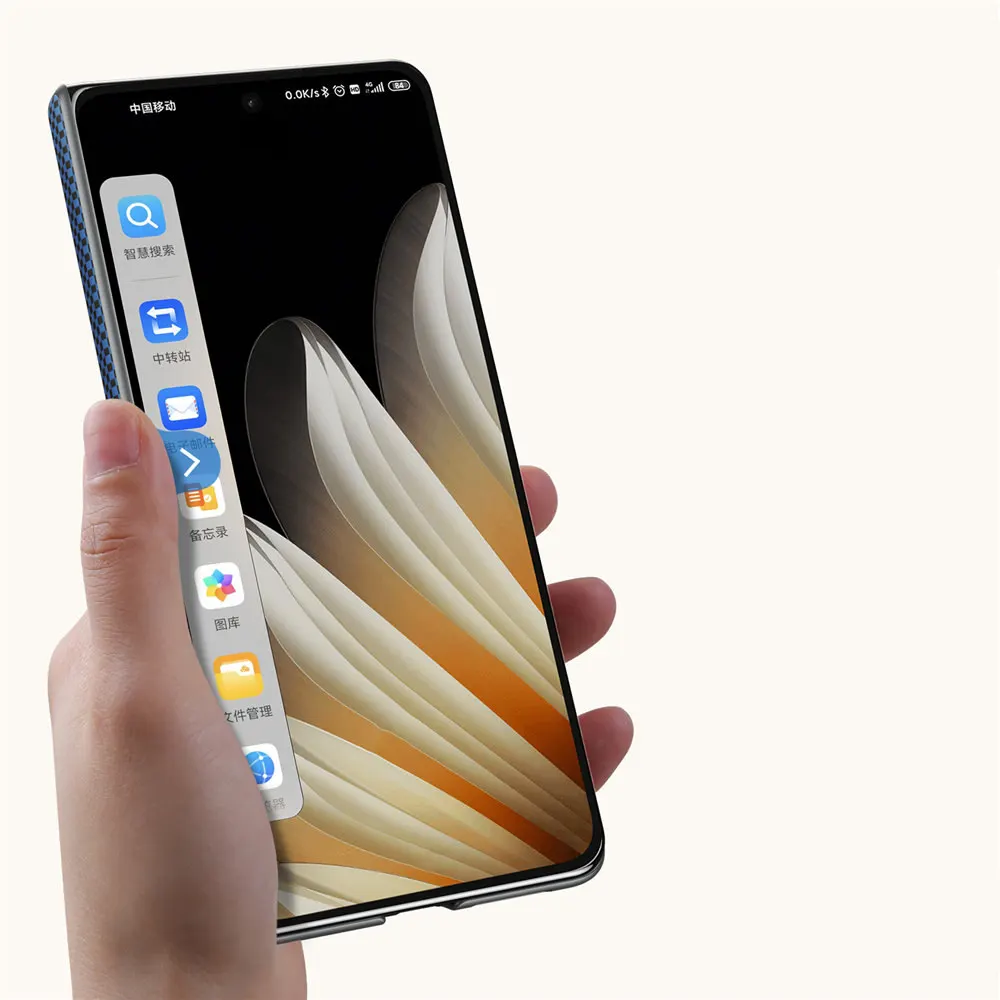 Sulada magnetische schlanke Leder-Magsafe-Hülle für Oppo Find N5 Scharnierpanzerung auf der Rückseite